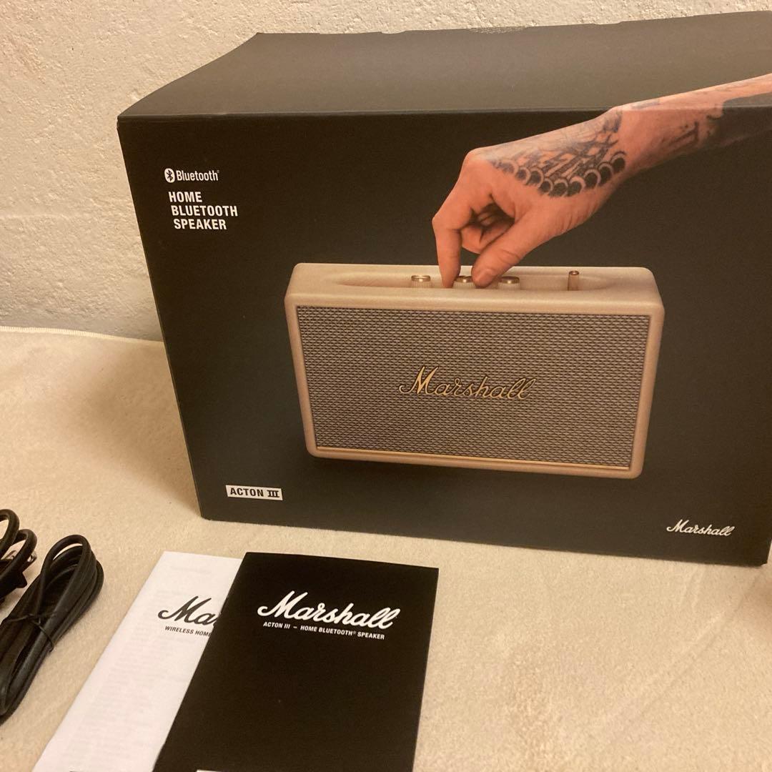 【美品】マーシャルスピーカーMarshal lACTON3 Bluetooth