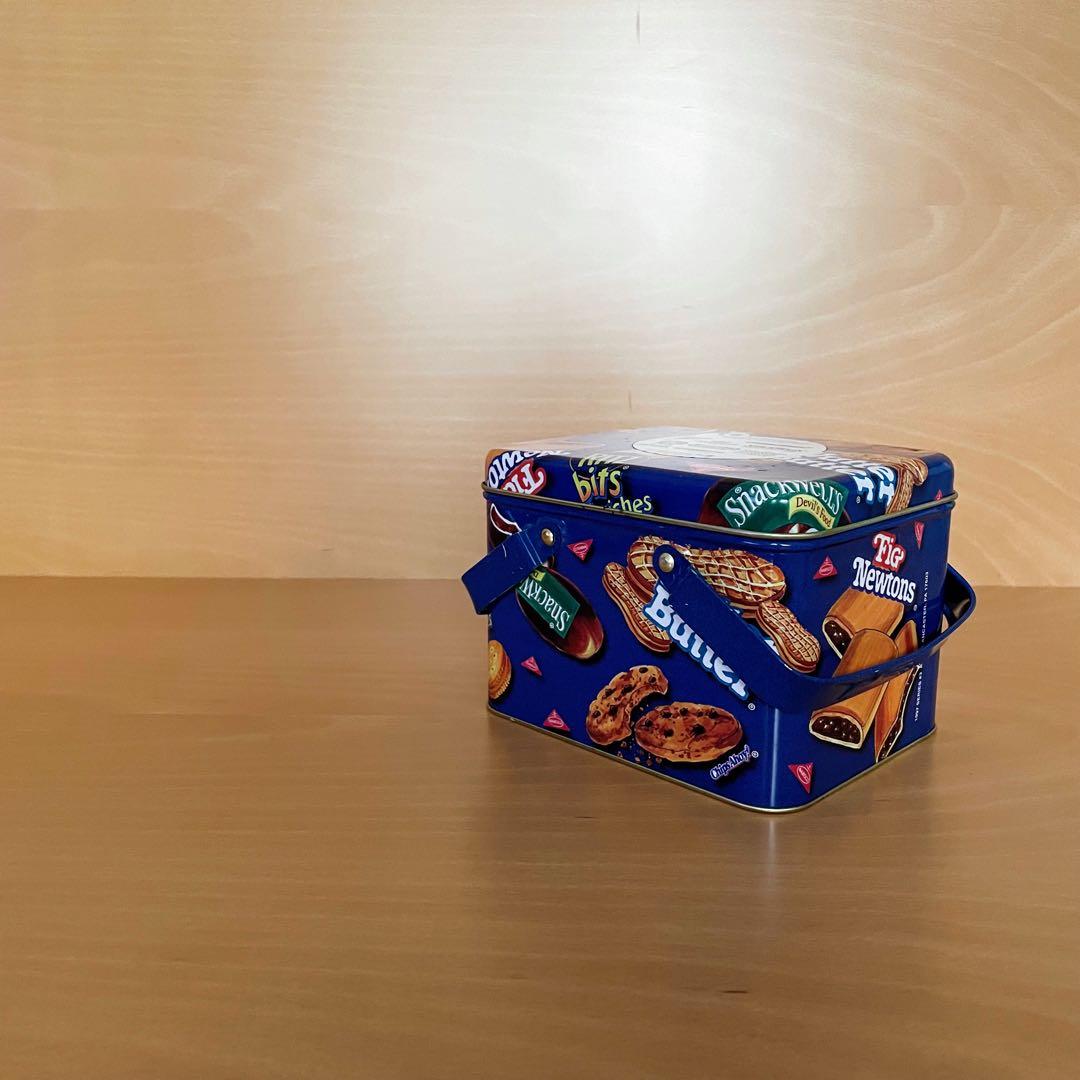 ナビスコ　ヴィンテージ　ランチボックス　アメトイ　TIN 缶ボックス　昭和レトロ
