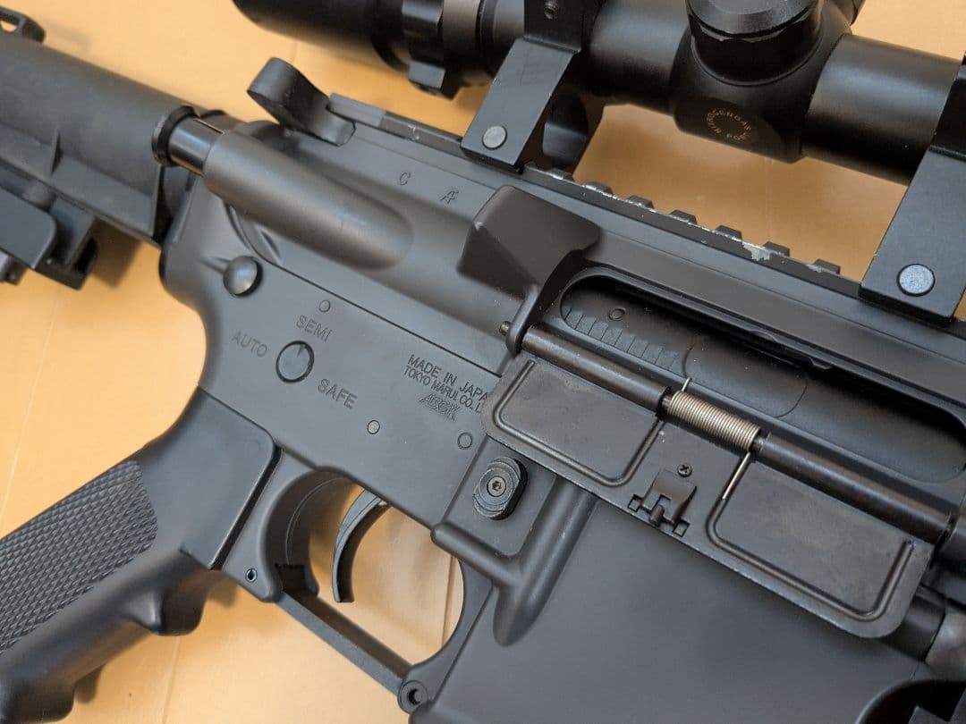 マルイ　M4 ris スタンダード　電動ガン　M203 グレネード　スコープ　付