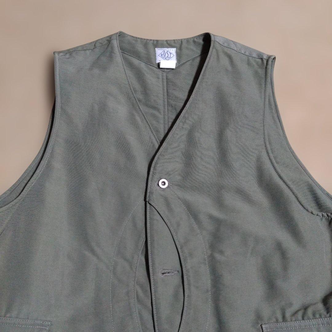 美品 POST OʼALLS ポストオーバーオールズ ロイヤルトラベラーベスト