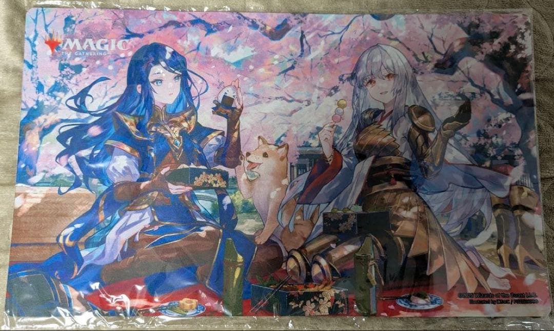 本日限定特価　mtg 放浪皇のお花見キャンペーン　放浪皇　ナーセットプレイマット