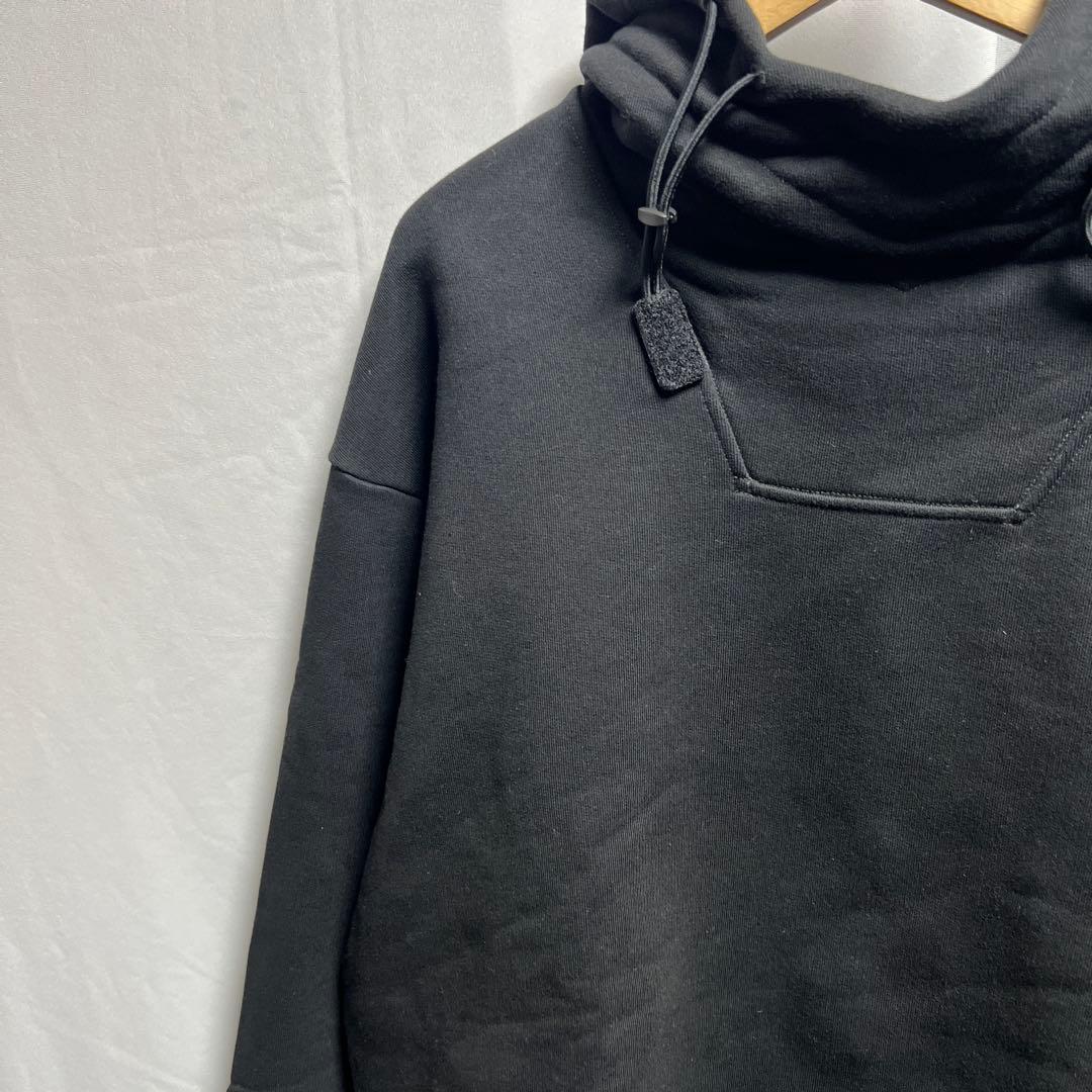 STONE  コットンジャージ スウェットプルオーバーフーディ