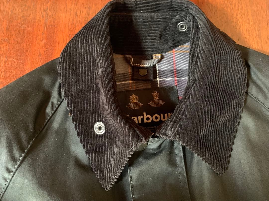 【未使用品】Barbour BEDALE ブラック ワックス サイズ38