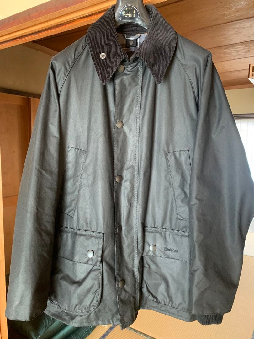 【未使用品】Barbour BEDALE ブラック ワックス サイズ38