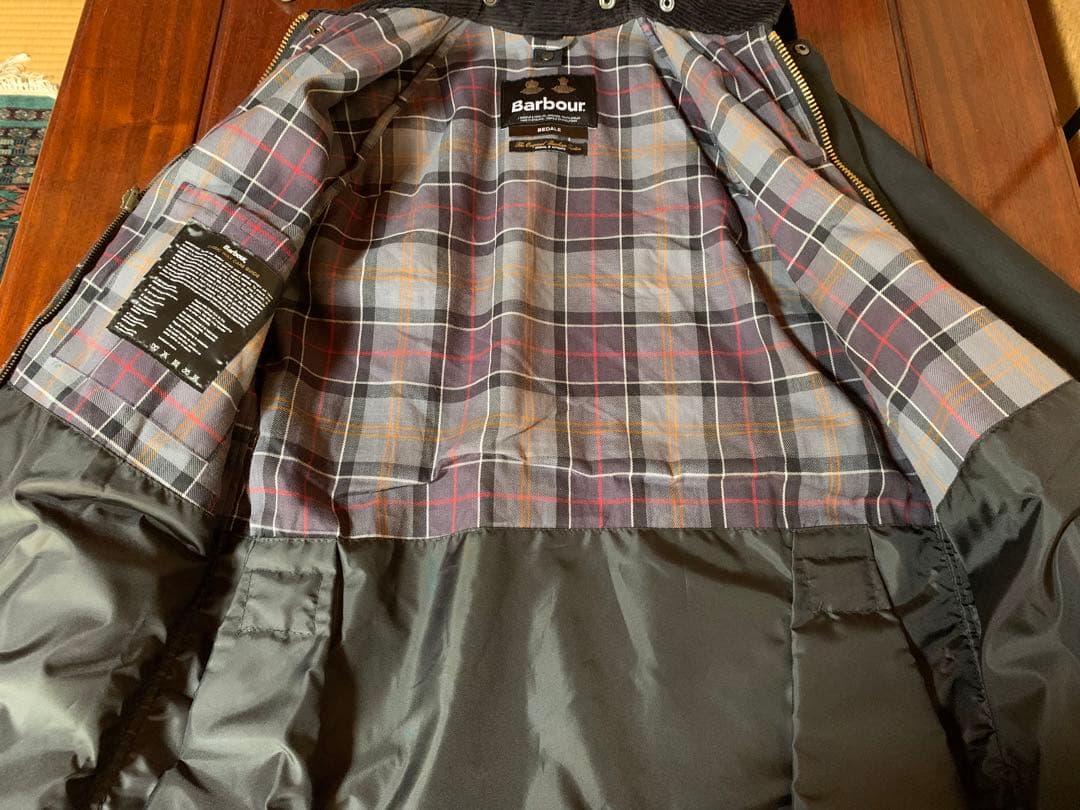 【未使用品】Barbour BEDALE ブラック ワックス サイズ38