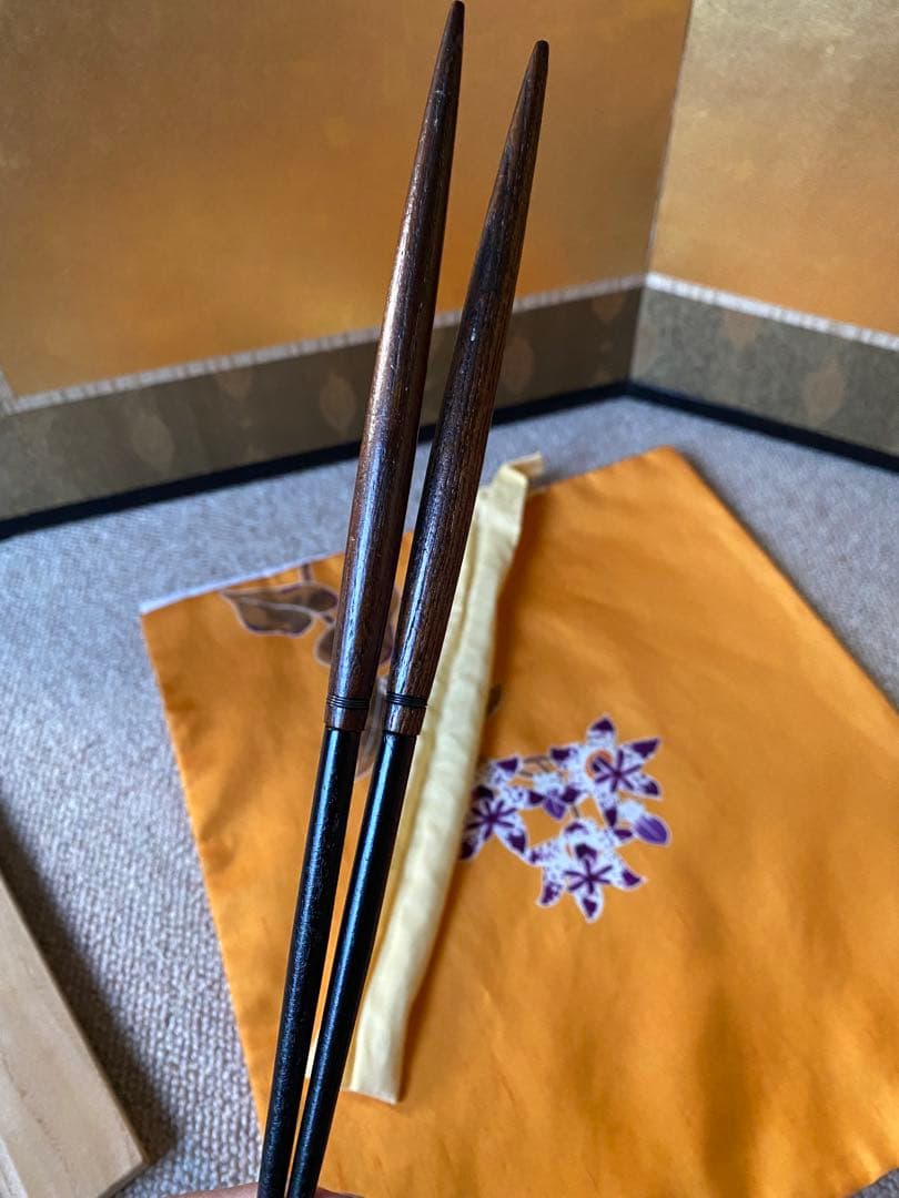 炉用　火箸　未使用