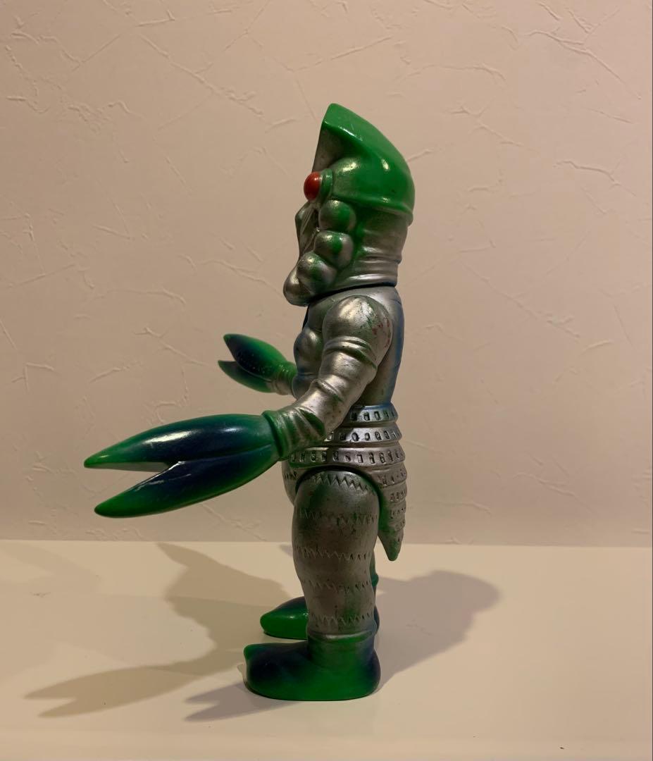 マルサン　バルタン星人　ソフビ　当時物　ブルマァク　スタンダードサイズ