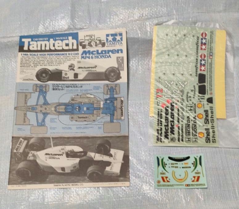 1/14 TamtechマクラーレンMP4/6ホンダ（車両セット）