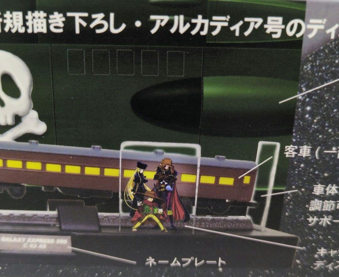 鉄道模型 銀河鉄道999 フローティングモデル