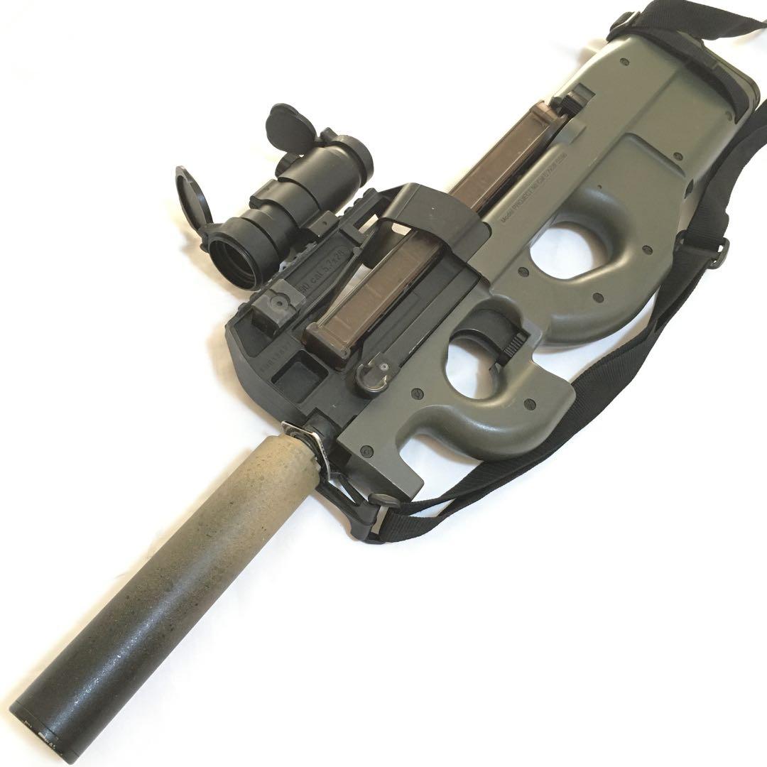 キ*シ様 【動作快調!!】 東京マルイ ハイサイクル 電動ガン P90 セット!