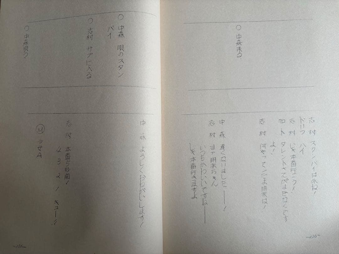 8時だョ!全員集合665台本 ザ・ドリフターズ 沢田研二 松田聖子 中森明菜