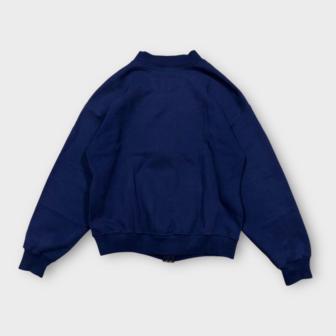 90s ラッセルジップアップスウェットカーディガン フーディー パーカー