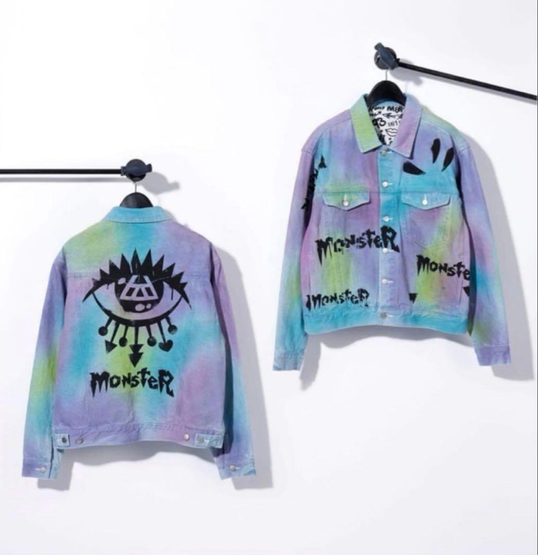 ［新品］倖田來未 《SPRAY PAINT》DENIM JACKET（XL）
