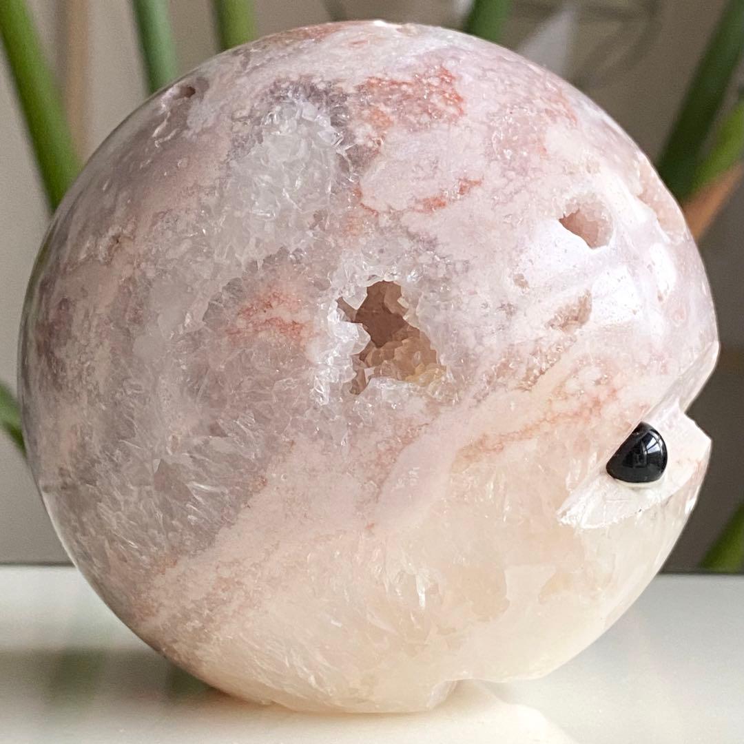 ★★★最終特価【 ピンクアメジスト BIG フェイス スフィア 約87ミリ 】