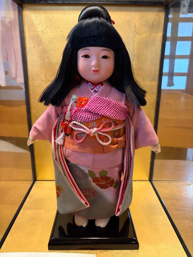 【玉秀作市松人形】竹下景子抄 市松物語 色紙付