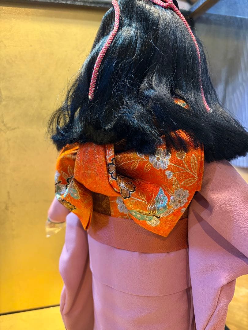 【玉秀作市松人形】竹下景子抄 市松物語 色紙付