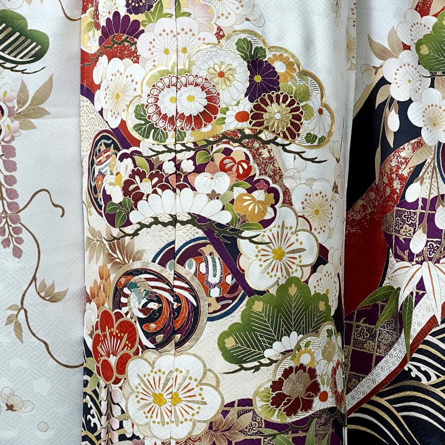 専用　ご予約商品　振袖　襦袢　オーダー仕立て　正統派　古典紋様　白地　成人式