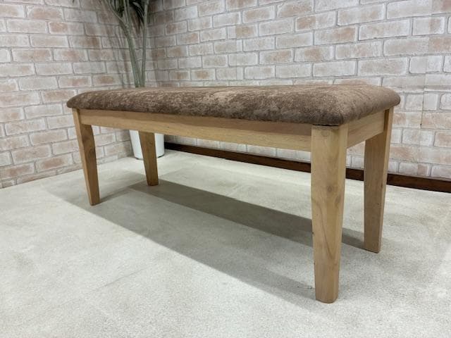 ダイニングテーブルセット　４人掛け　オーク　ナチュラル/ブラウン　新品