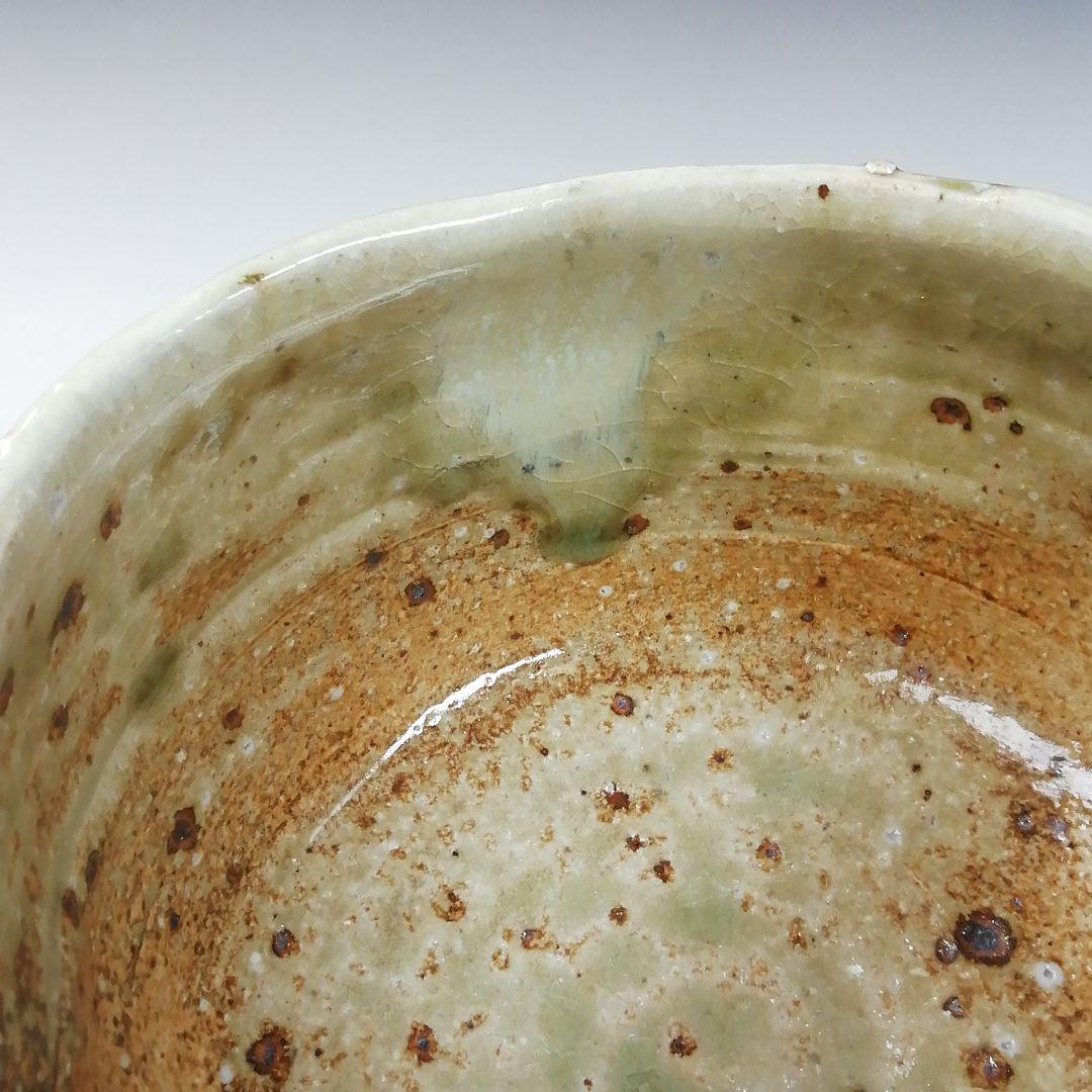 Ｔ７３５　茶碗　『伊賀茶碗』『桃青窯　松本央 造』　共箱　抹茶碗　茶道具