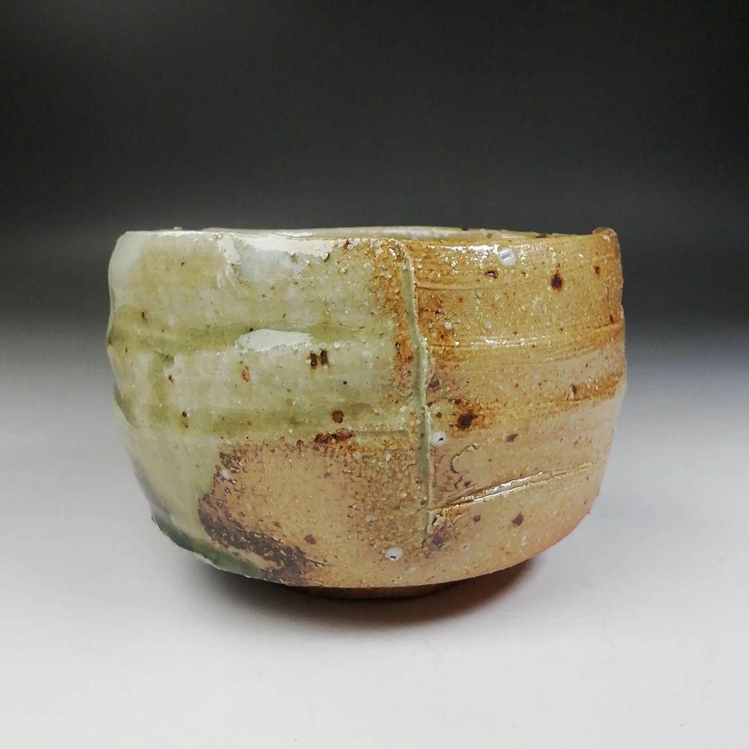 Ｔ７３５　茶碗　『伊賀茶碗』『桃青窯　松本央 造』　共箱　抹茶碗　茶道具