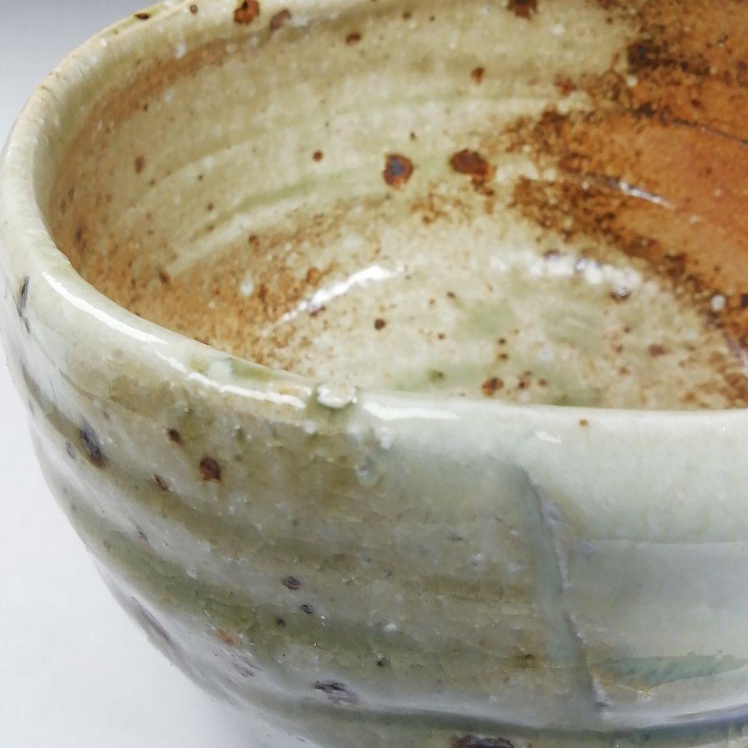 Ｔ７３５　茶碗　『伊賀茶碗』『桃青窯　松本央 造』　共箱　抹茶碗　茶道具