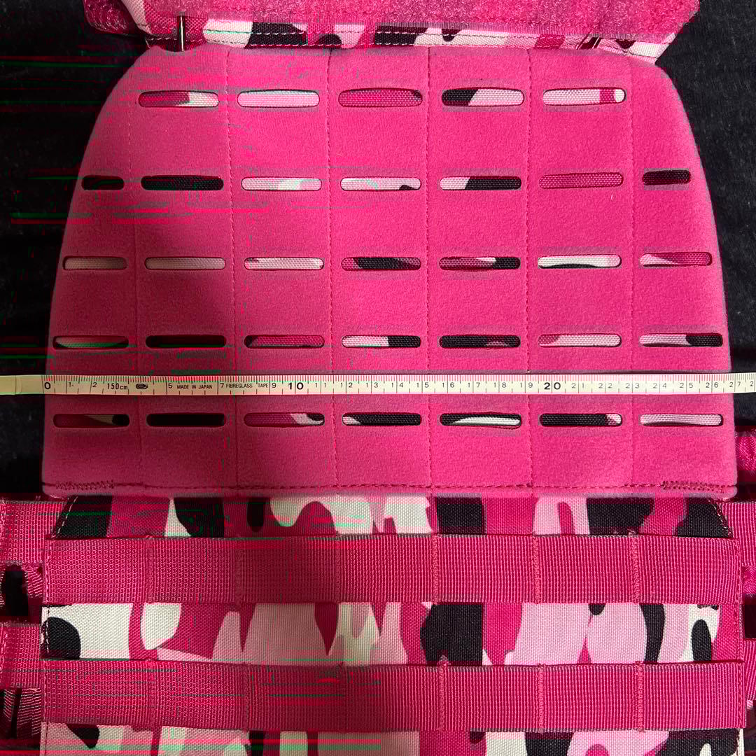 ピンク迷彩 プレートキャリア