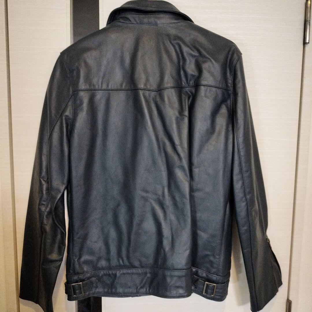 リューグーレザーズ 本革 UK襟付きシングルライダース メンズ【中古】