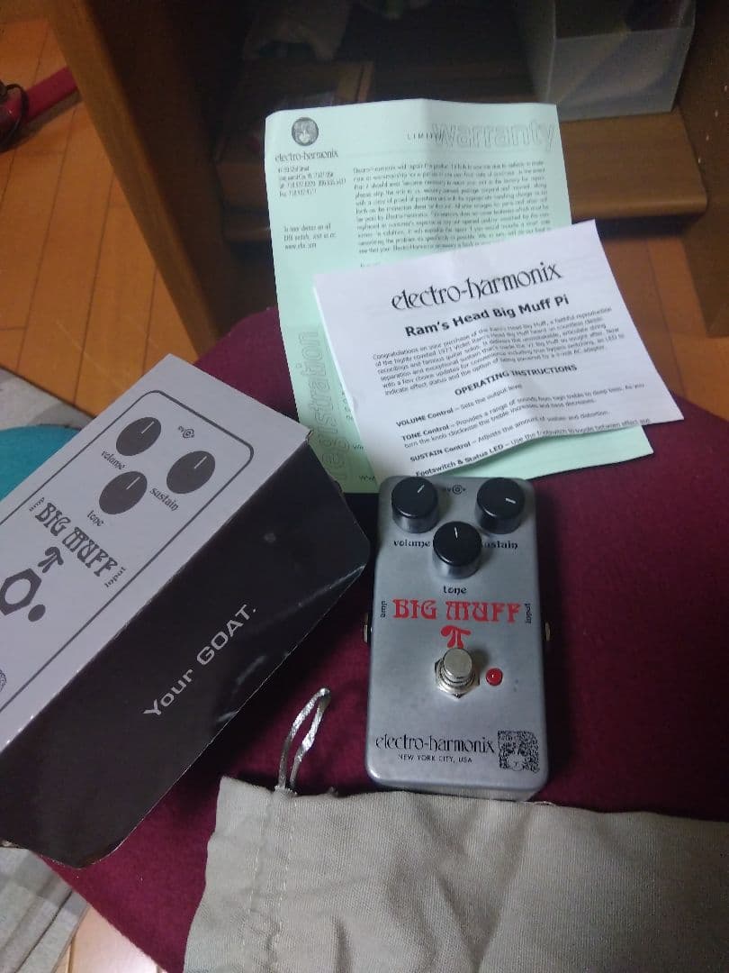 electro-harmonix BIG MUFF nano ラムズヘッド