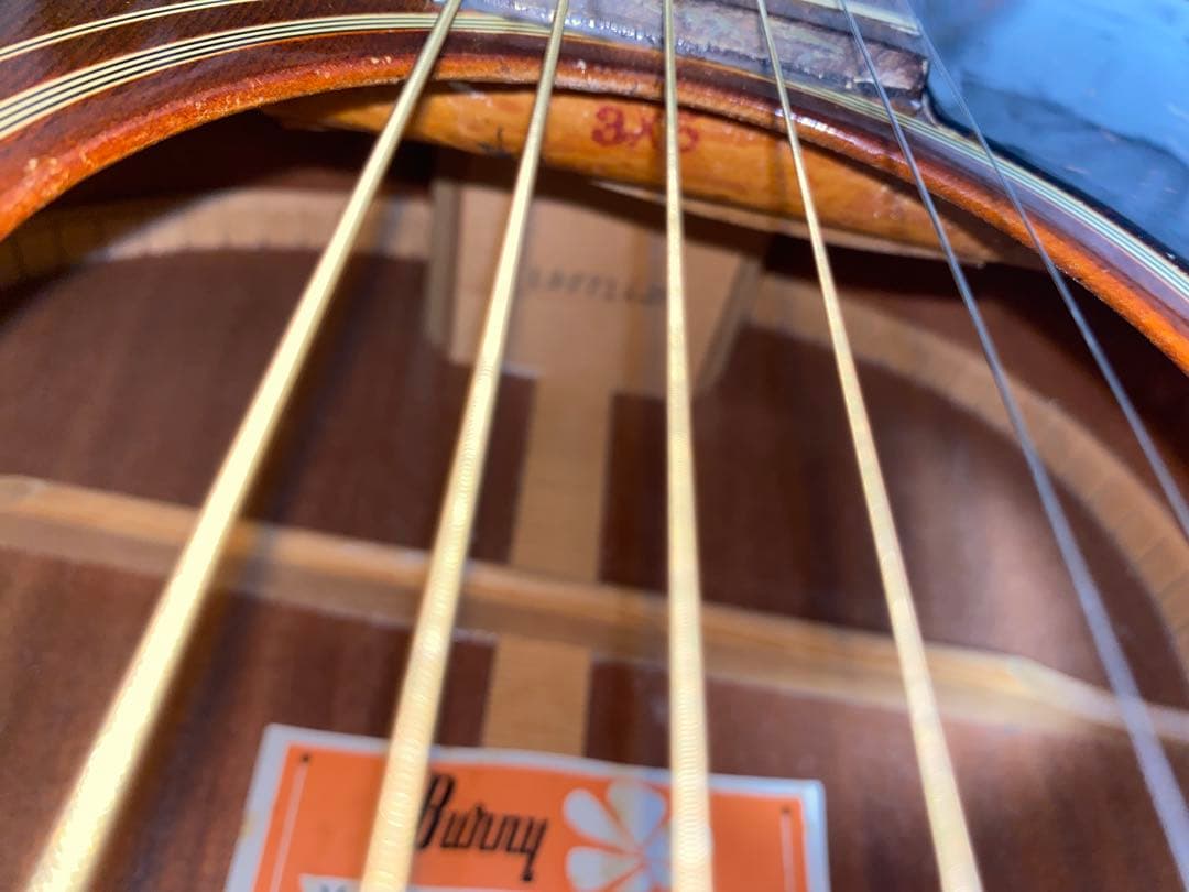 アコースティックギター　burny