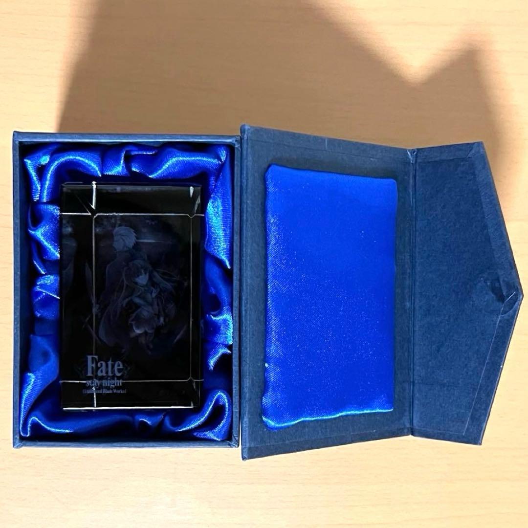Fate/zero セイバー クリスタルアート 3Dクリスタル