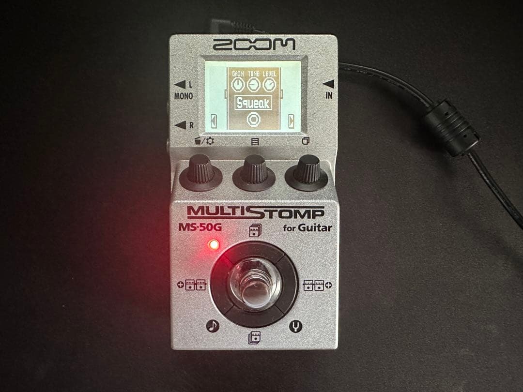 ZOOM MS-50G マルチエフェクター