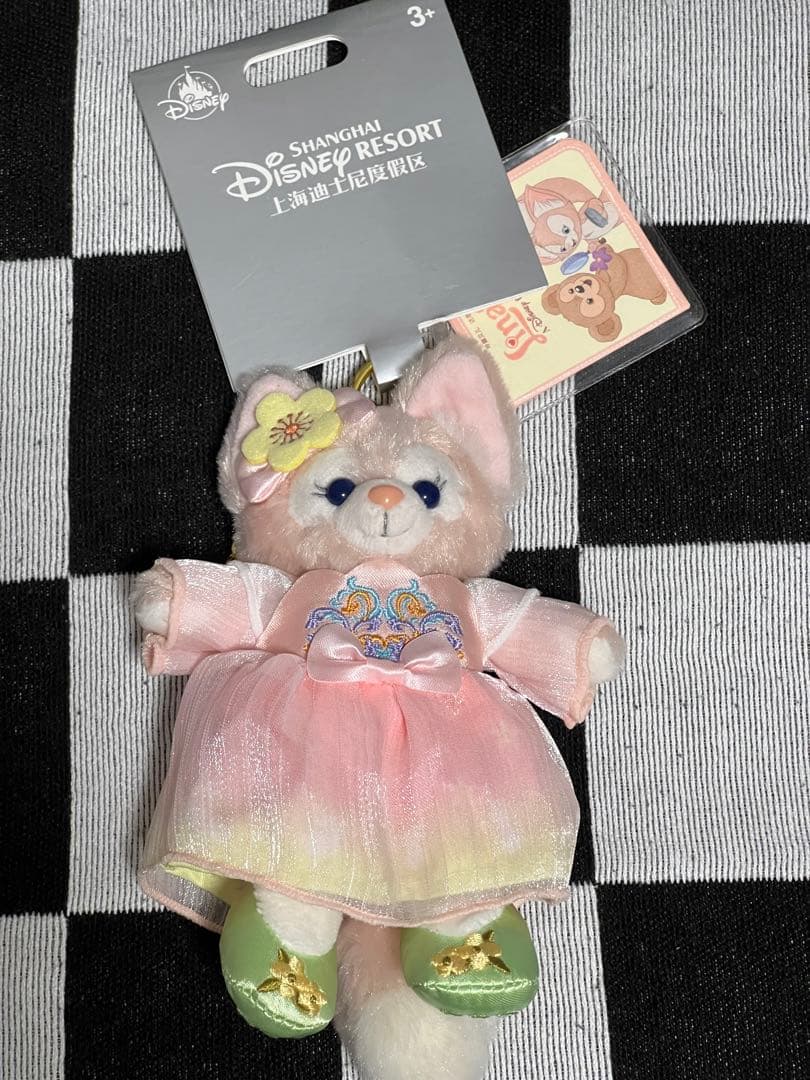3点セット　リーナベル　上海ディズニー中秋節　ぬいぐるみキーチェーン　ぬいば