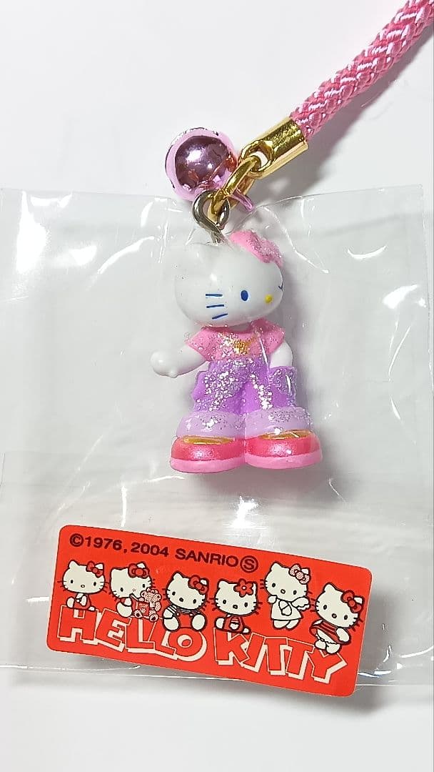 激レア！ハローキティ　KITTY＆MIMMY　根付けストラップ