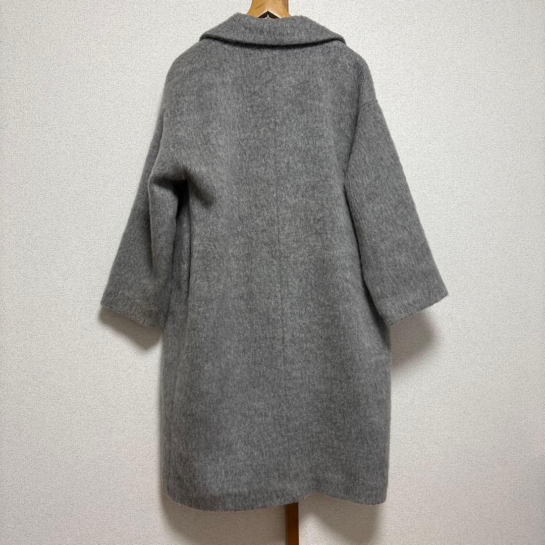 Mila Owen ミラオーウェン ウールシャギーオーバーチェスターコート