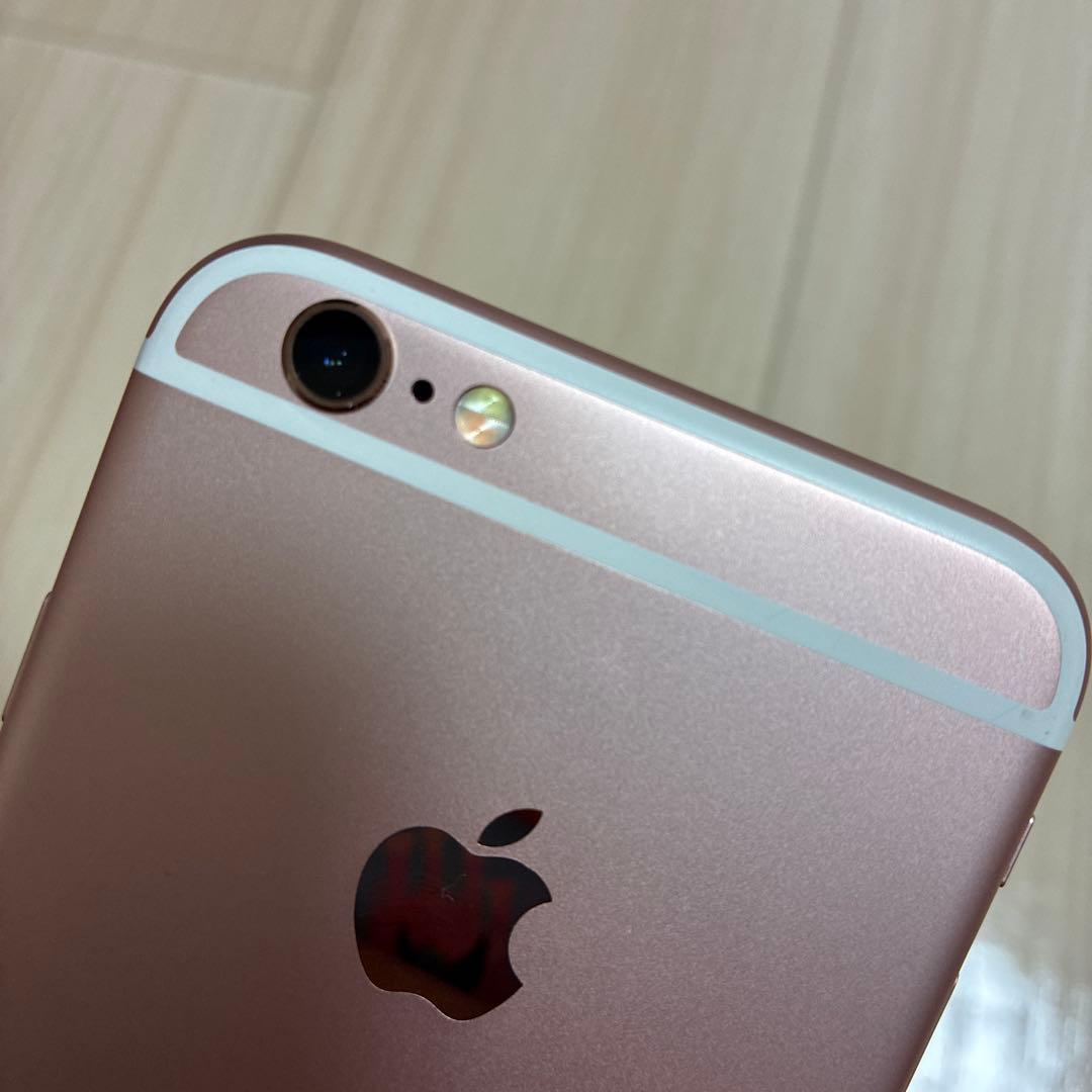 iPhone6s 本体　ローズゴールド　64GB バッテリー100%