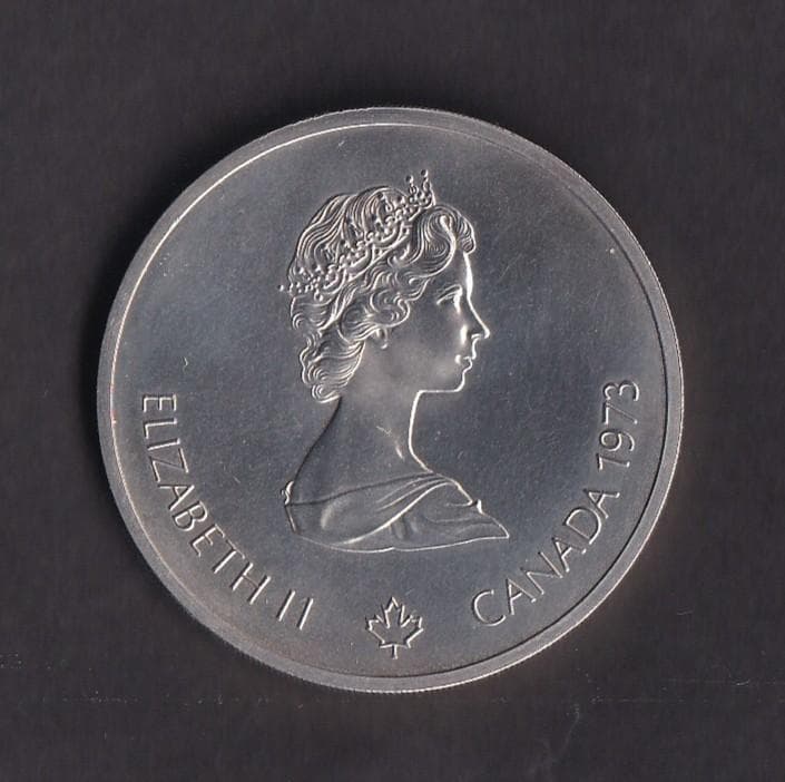 カナダ モントリオールオリンピック記念10ドル超大型銀貨