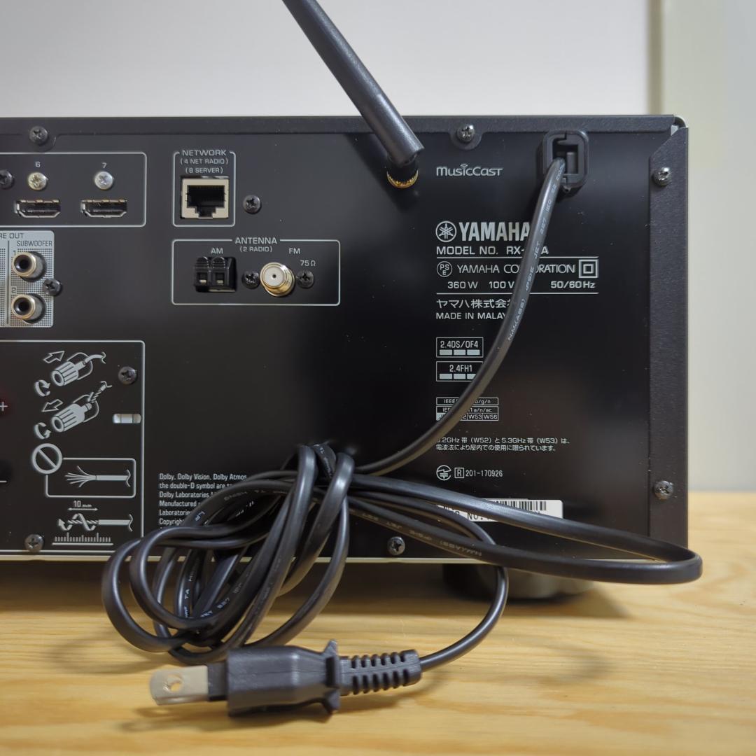 ヤマハ AVレシーバー AVアンプ YAMAHA RX-V6A 【ジャンク品】