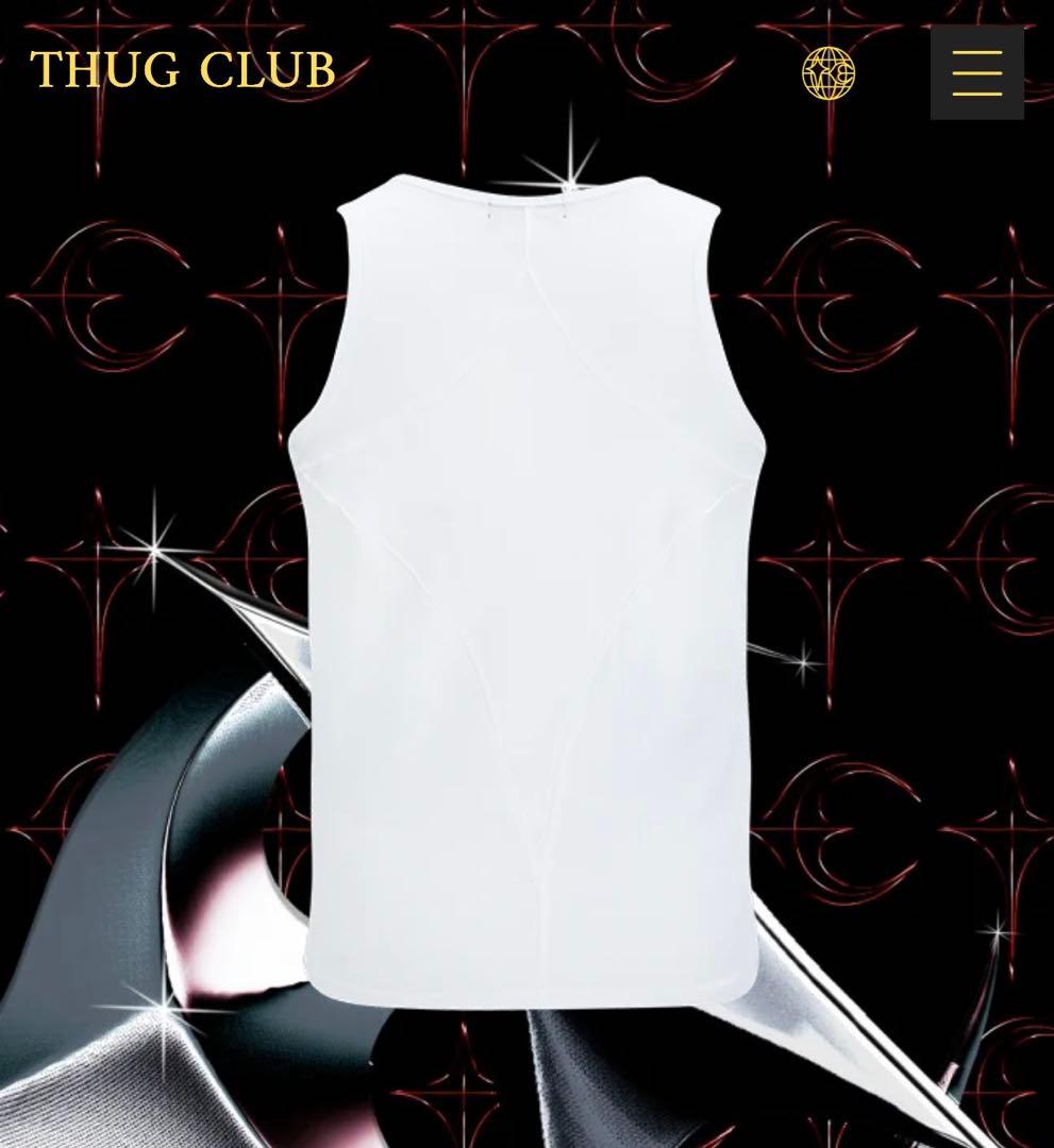 【新品未使用】THUG CLUB サグクラブタンクトップ ホワイト　１サイズ
