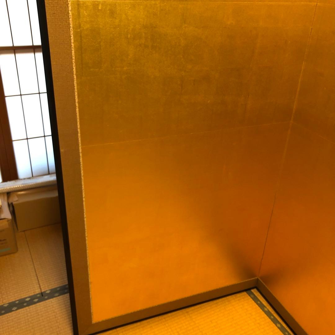 特大　金屏風