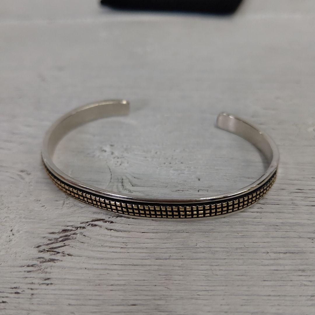 Bruce Morgan ナバホ 14Kゴールド コーンロー バングル