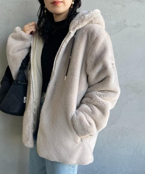 TATRAS　BOMOS ボモス ボアブルゾン　タトラス　フリース　ファー　1