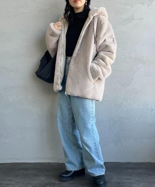 TATRAS　BOMOS ボモス ボアブルゾン　タトラス　フリース　ファー　1