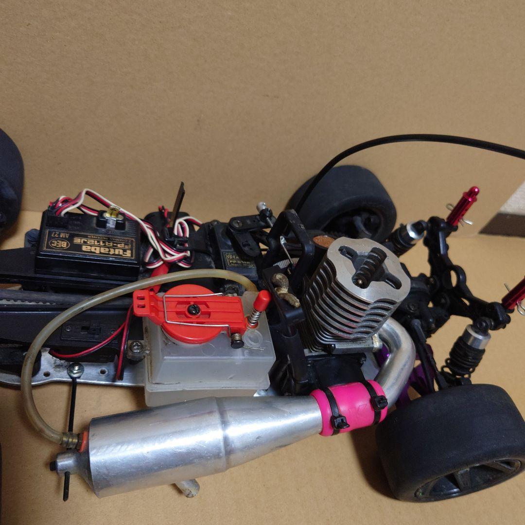 不動車#１／１０古エンジン{ラジコンプロポ無し}