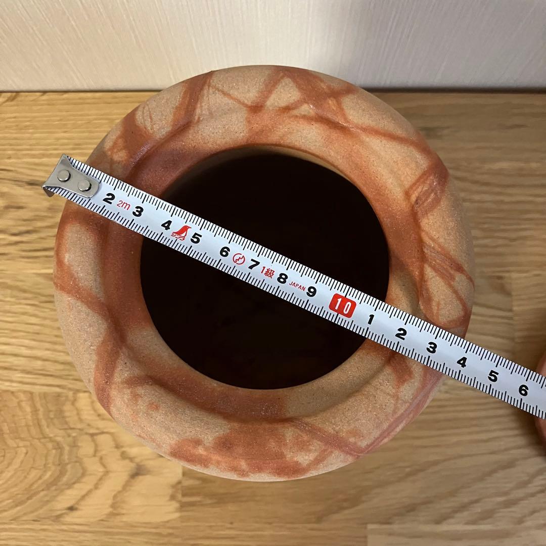 備前焼　緋襷　水差し　茶器