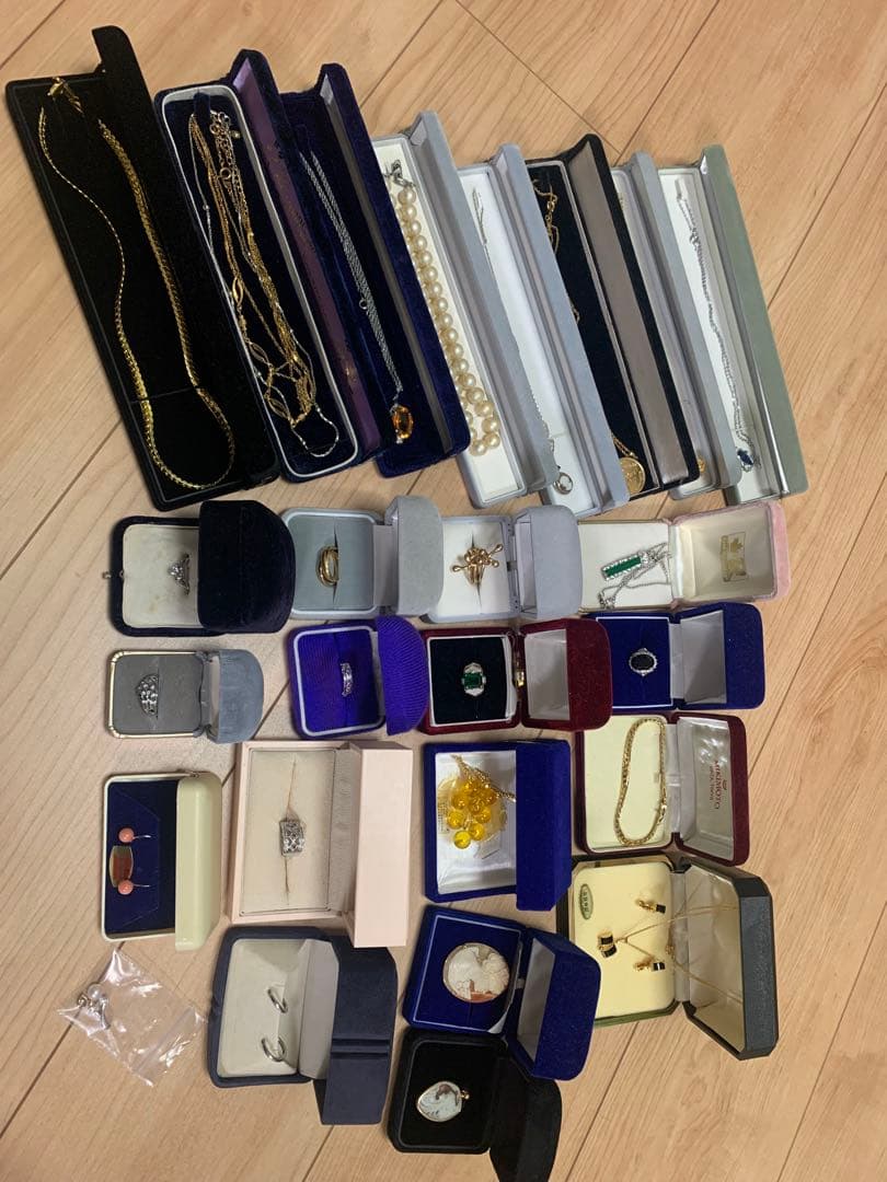 遺品整理 アクセサリー ネックレス K18 K14WG SILVER 925刻印