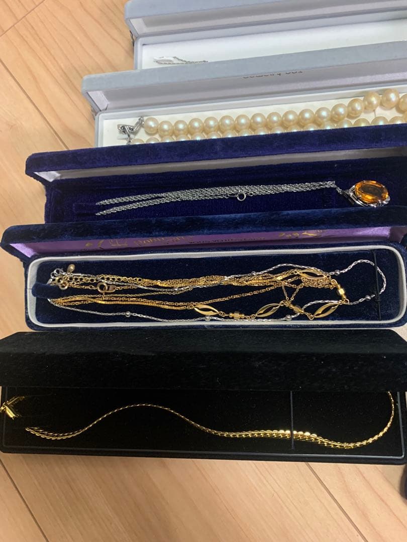 遺品整理 アクセサリー ネックレス K18 K14WG SILVER 925刻印