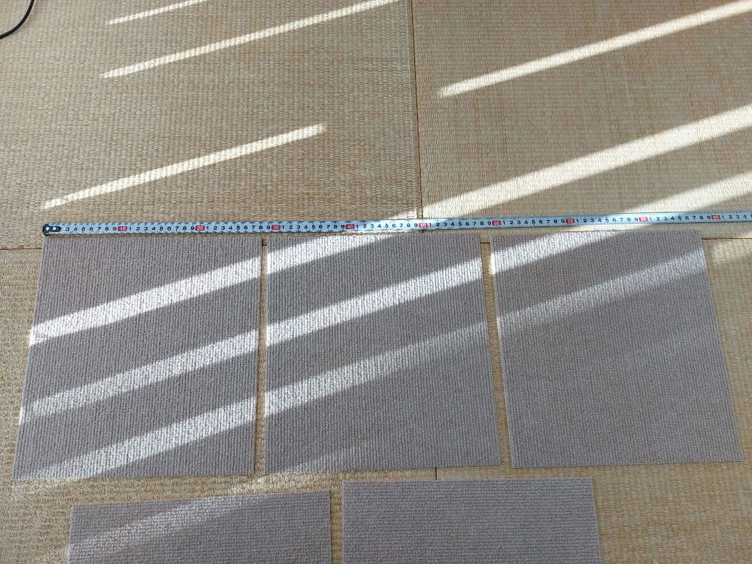 SANKOペット用撥水タイルマット　カーペット　30×30cm 69枚+カット品