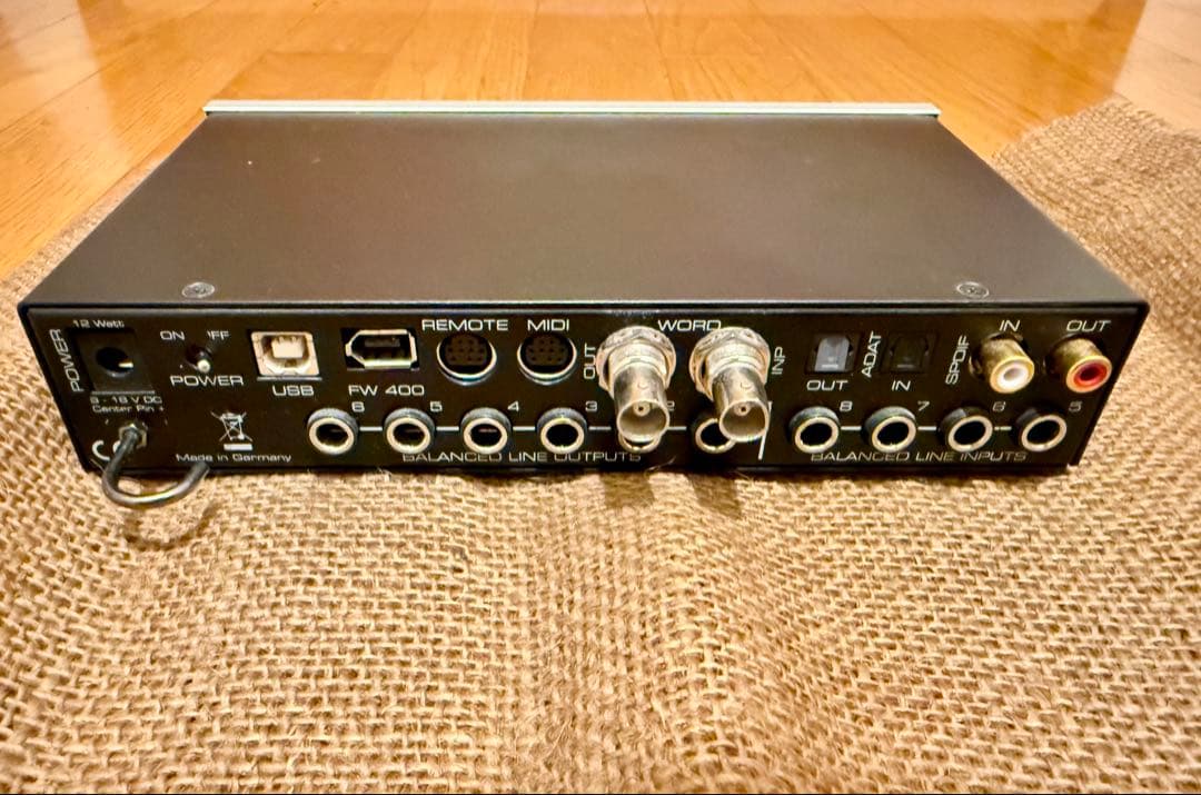 RME Fireface UCX オーディオインターフェイス