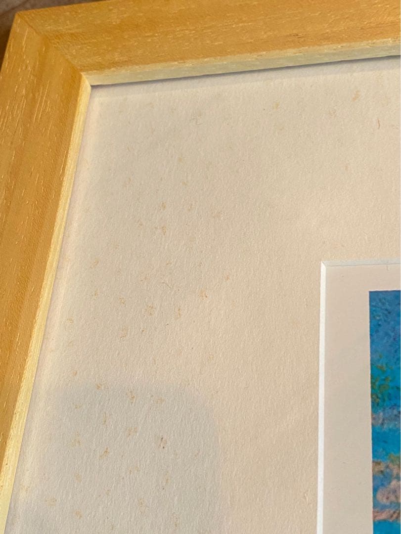 クロード•モネ 睡蓮 アート 額縁 インテリア アンティーク