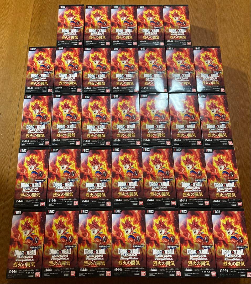 ドラゴンボール　カードゲーム　フュージョンワールド　烈火の闘気　BOX 33箱